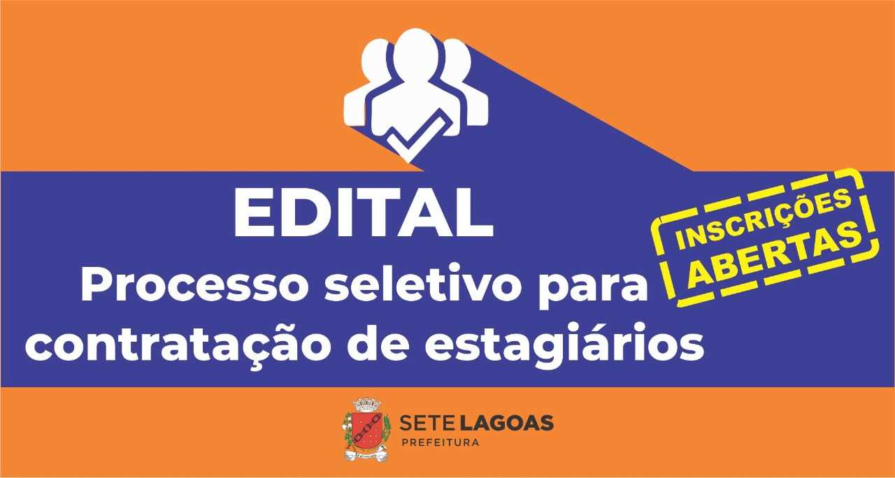 CECON - Prefeitura Municipal De Sete Lagoas - Foram Abertas As ...